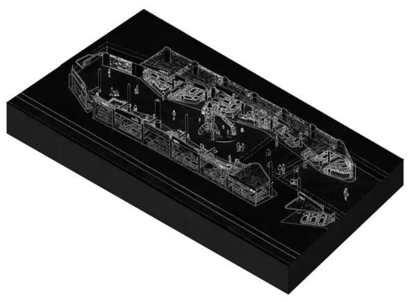 Architectural 3D model